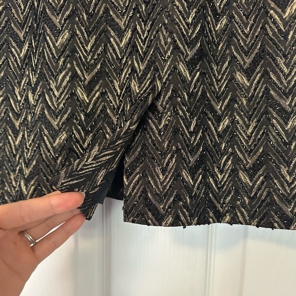 Carmen Marc Valvo Signature Beaded Tank Top and Skirt Set - Picture 11 of 16